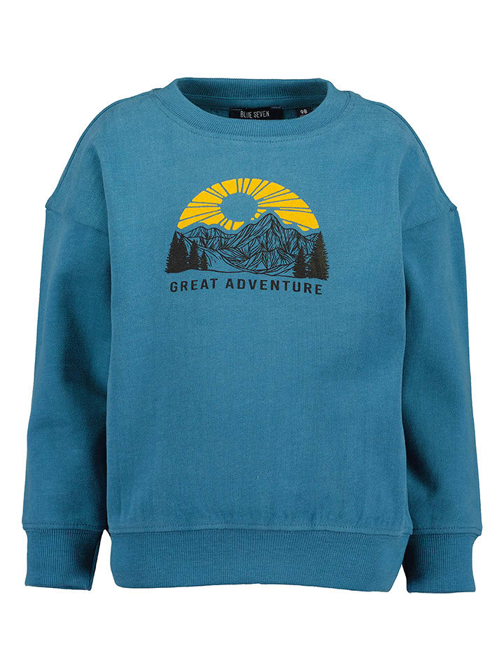 Blue Seven Bluza w kolorze niebieskim rozmiar: 92