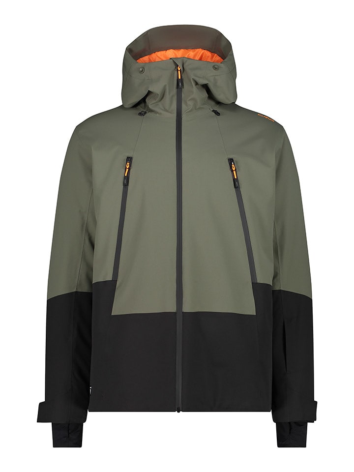 CMP Kurtka narciarska w kolorze oliwkowo-czarnym rozmiar: 52
