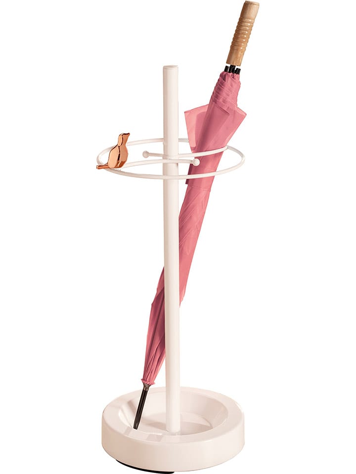 heine home Stojak w kolorze białym na parasole - wys. 70 x Ø 26 cm rozmiar: onesize