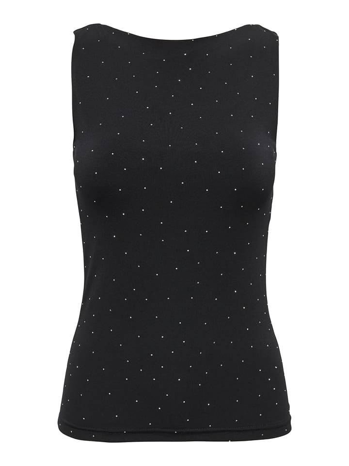 ONLY Top w kolorze czarnym rozmiar: M