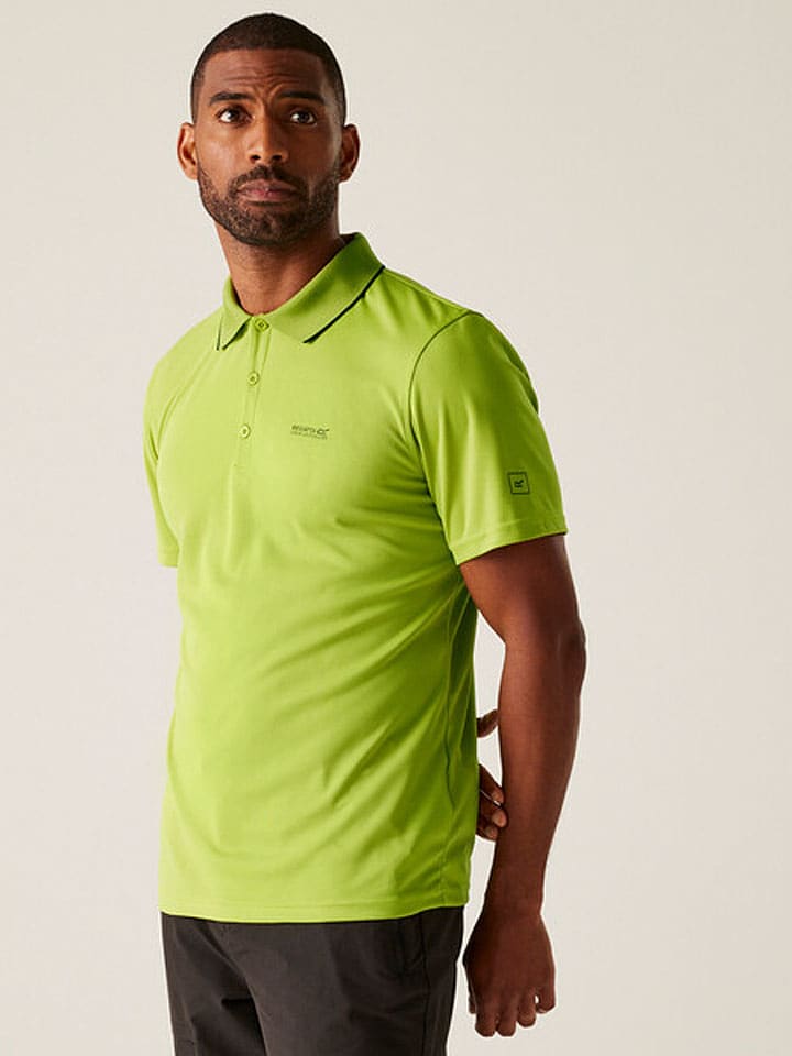 Regatta Funkcyjna koszulka polo "Maverik V" w kolorze zielonym rozmiar: S