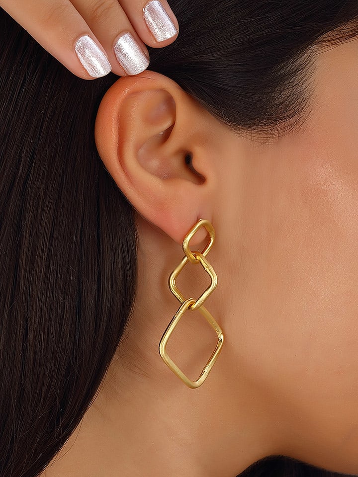 Nakkash Pozłacane kolczyki-wkrętki rozmiar: onesize