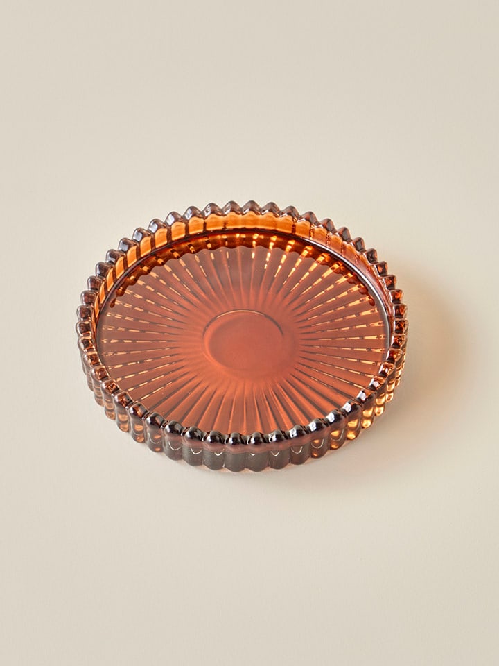 BELLA MAISON Miska dekoracyjna "Jordi" w kolorze brązowym - Ø 10 cm rozmiar: onesize