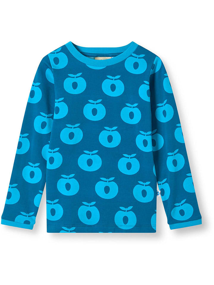 Småfolk Koszulka "Elstar" w kolorze niebieskim rozmiar: 110/116