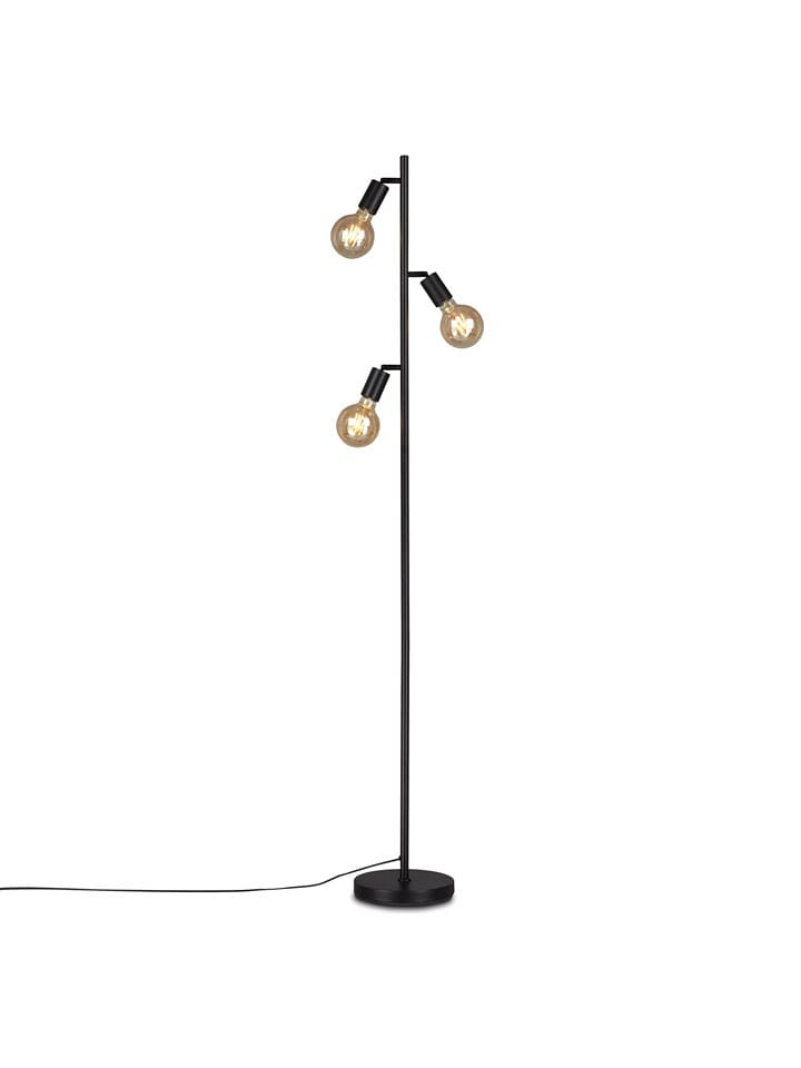 Briloner Lampa stojąca w kolorze czarnym - wys. 160 cm rozmiar: onesize