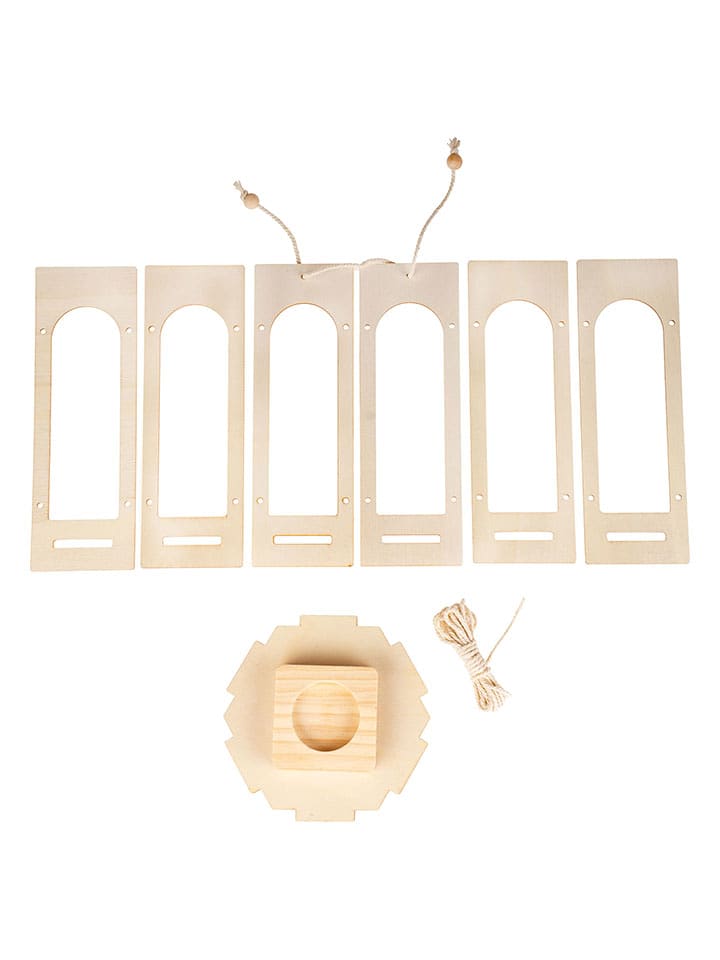 SUNNYSUE Zestaw "Lampion" w kolorze beżowym do tworzenia lampionu rozmiar: onesize