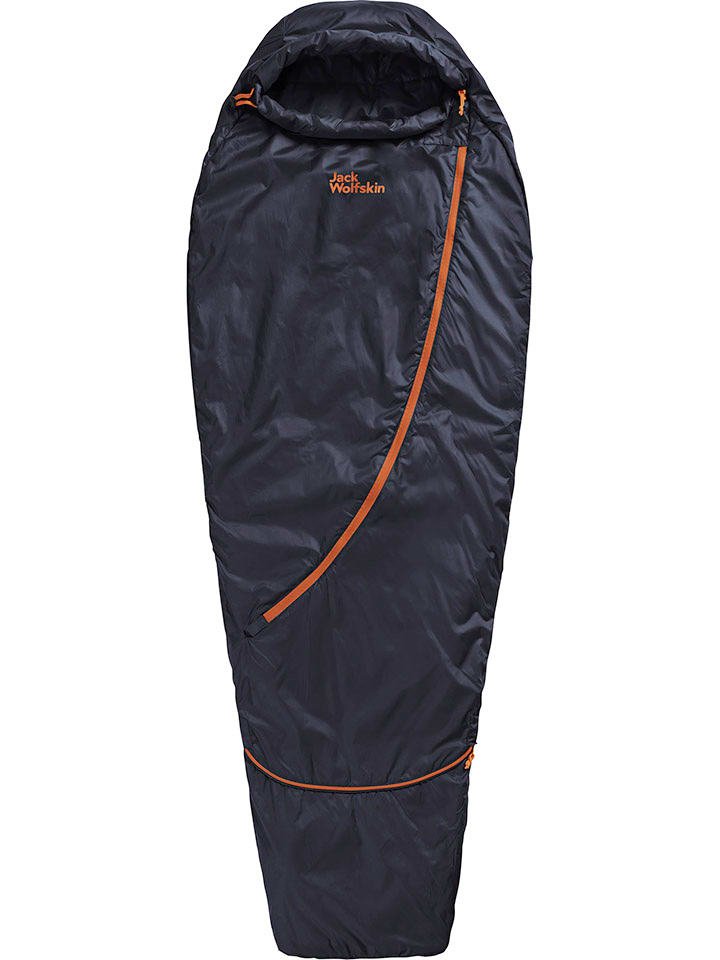 Jack Wolfskin Śpiwór "Grow Up Dreamer" w kolorze granatowym - 170 x 65 cm rozmiar: onesize