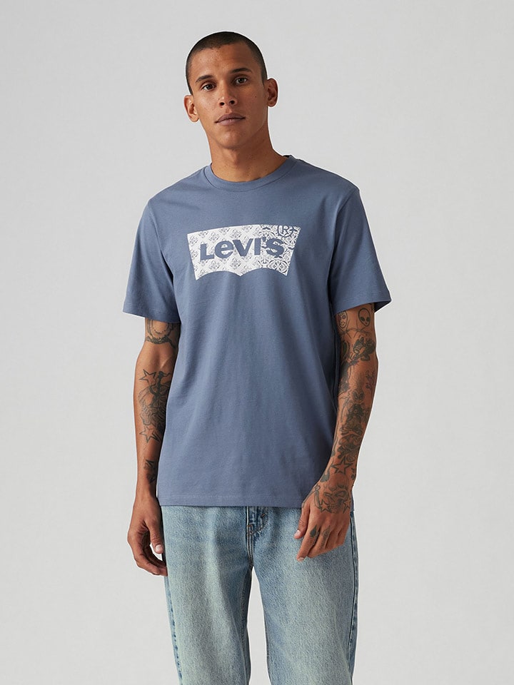 Levi's Koszulka w kolorze granatowym rozmiar: M