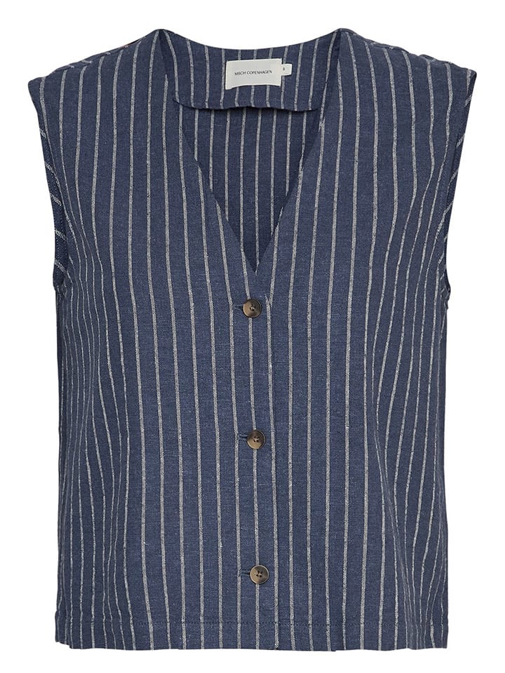 MOSS COPENHAGEN Kamizelka "Ellamaia" w kolorze granatowym rozmiar: M