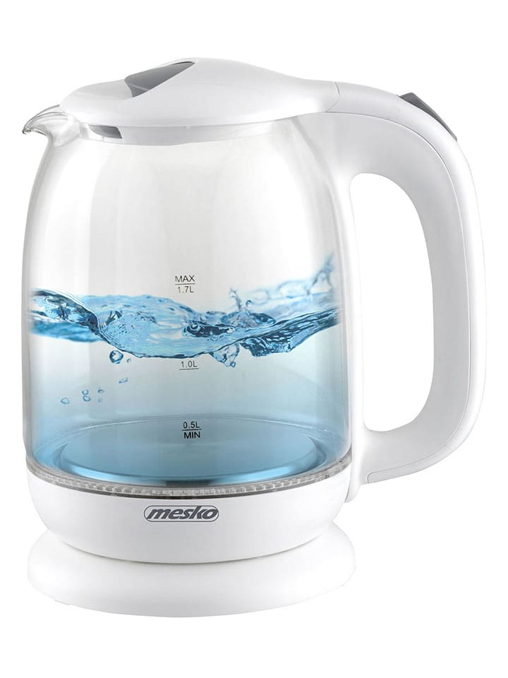 Adler Czajnik elektryczny "MS 1302" w kolorze białym - 1,7 l rozmiar: onesize