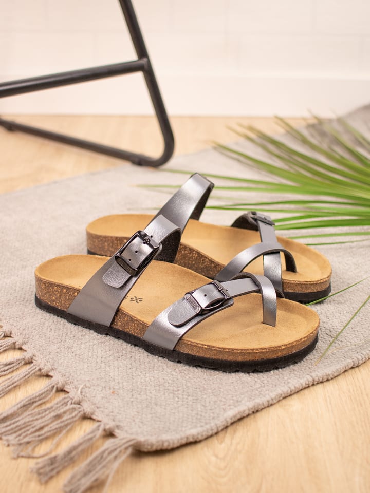 BABUNKERS Family Japonki w kolorze szarym rozmiar: 39