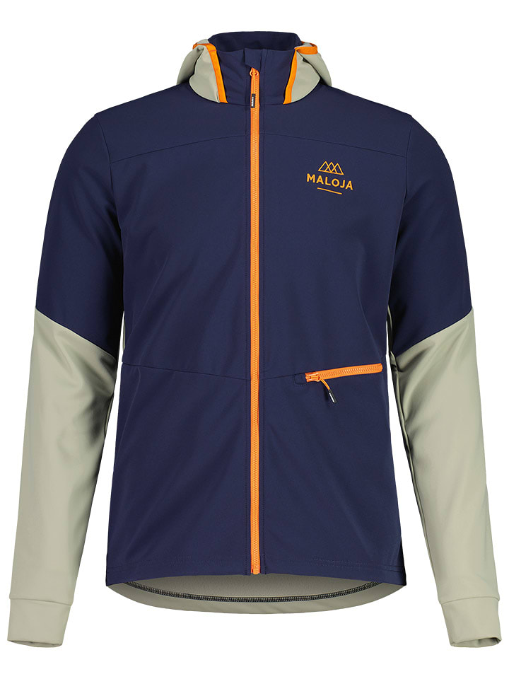 Maloja Kurtka hybrydowa "AuerhahnM" w kolorze oliwkowo-granatowym rozmiar: S