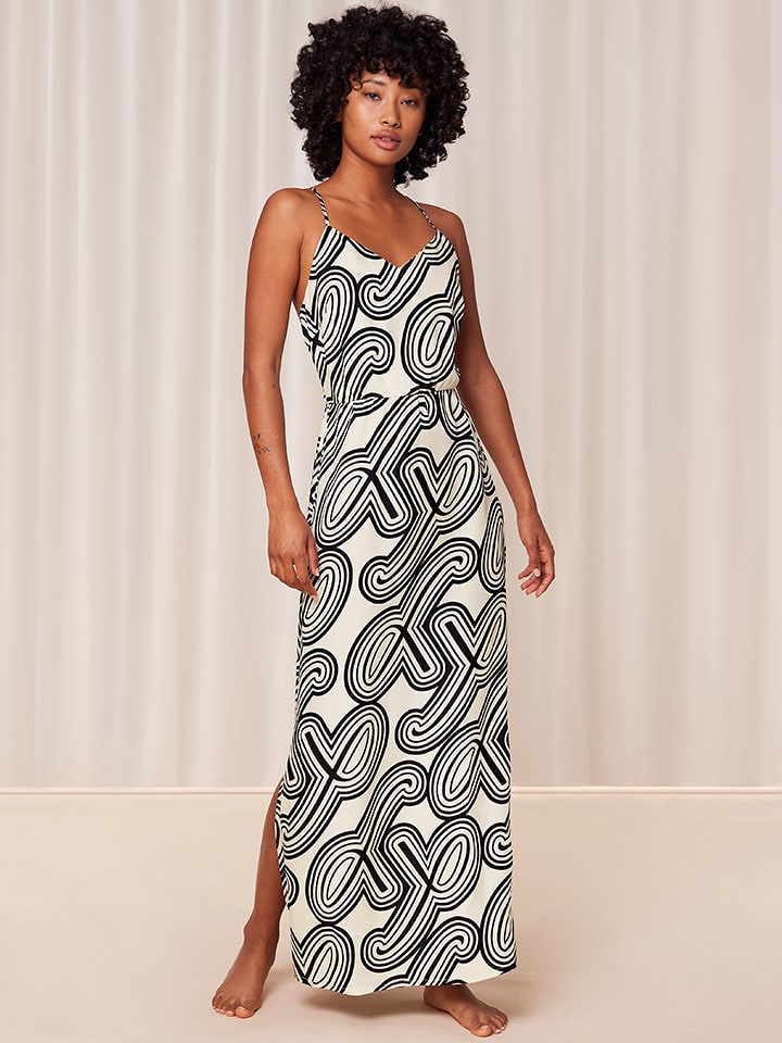 Triumph Sukienka w kolorze biało-czarnym rozmiar: 40