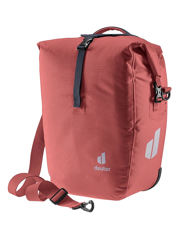 Deuter Torba rowerowa "Weybridge 20+5" w kolorze bordowym - 34 x 40 x 19 cm rozmiar: onesize