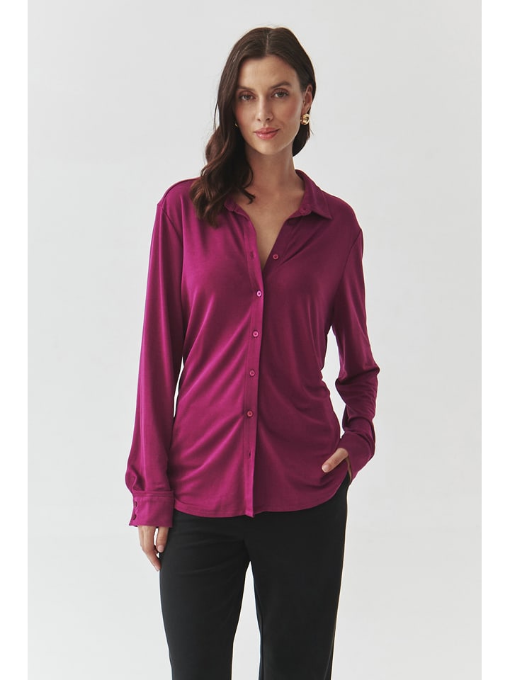 TATUUM Koszula "Ganko" w kolorze fioletowym rozmiar: M