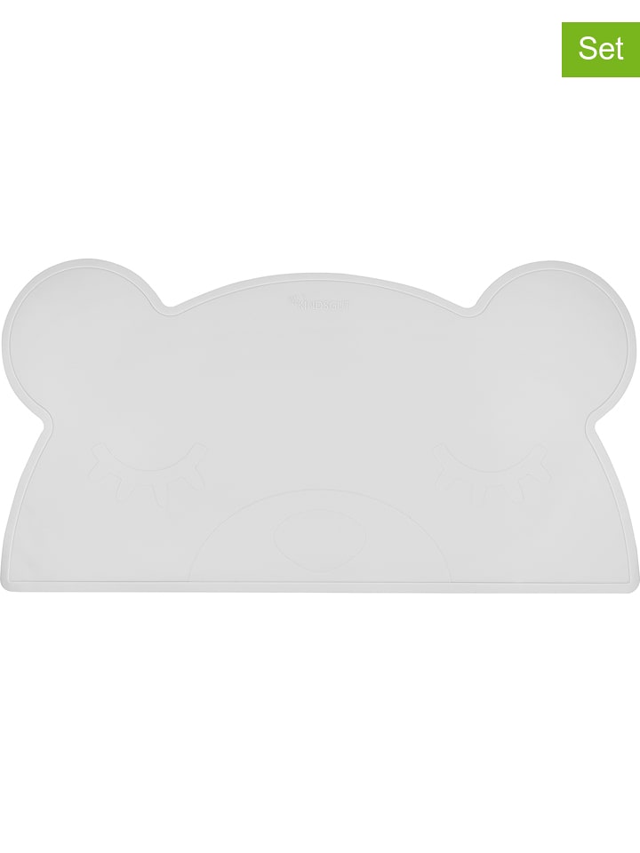 Kindsgut Podkładki (2 szt.) w kolorze jasnoszarym - 43 x 25 cm rozmiar: onesize