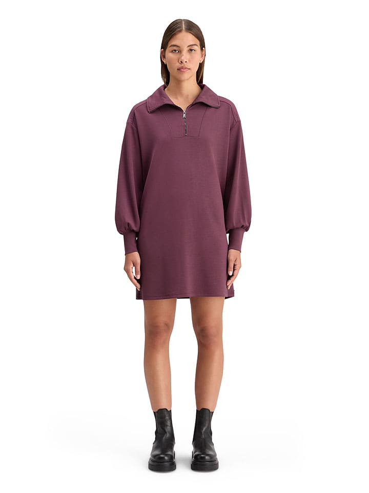 Scotch & Soda Sukienka dresowa w kolorze bordowym rozmiar: M