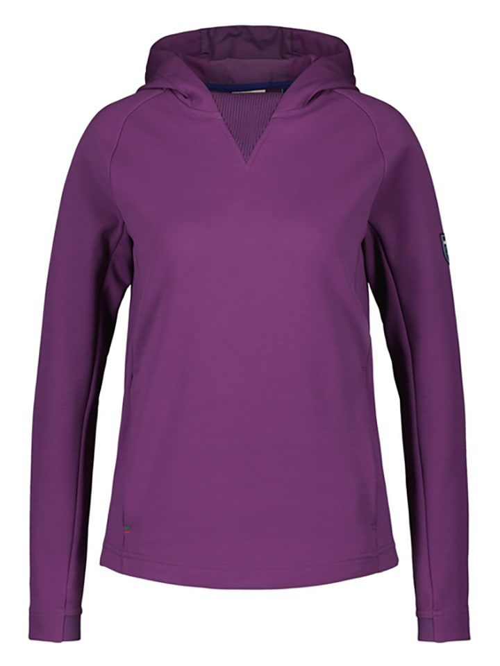 DOLOMITE Bluza polarowa "Latemar" w kolorze fioletowym rozmiar: M