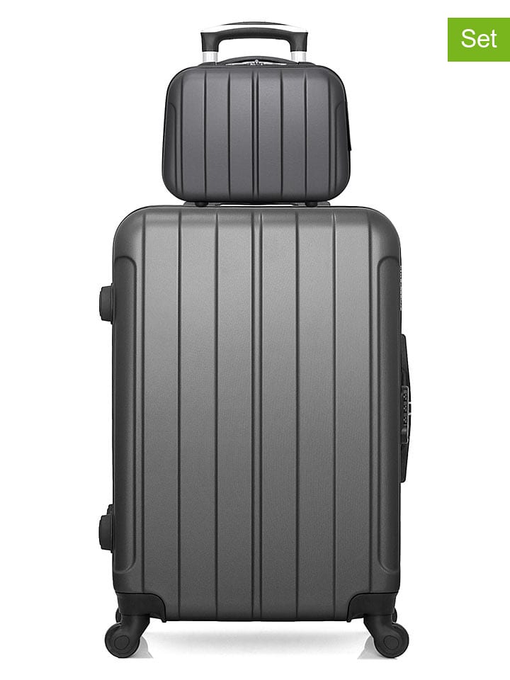 BlueStar 2-częściowy zestaw "Napoli" w kolorze szarym rozmiar: onesize