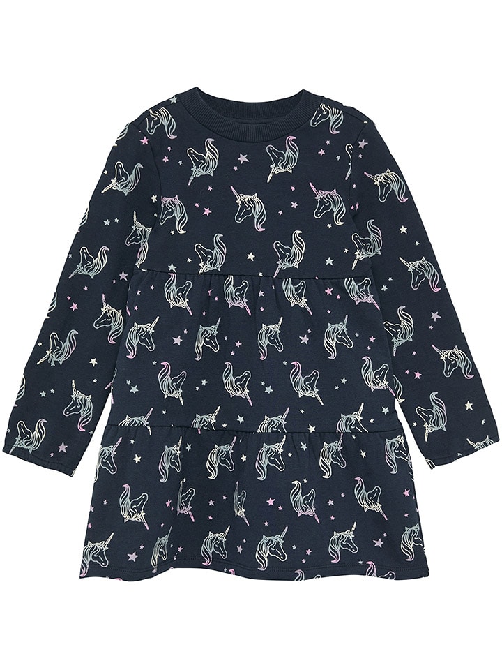 s.Oliver Sukienka dresowa w kolorze granatowym rozmiar: 140