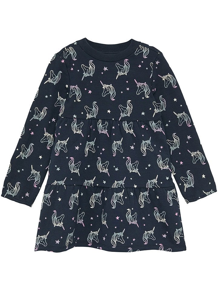 s.Oliver Sukienka dresowa w kolorze granatowym rozmiar: 140