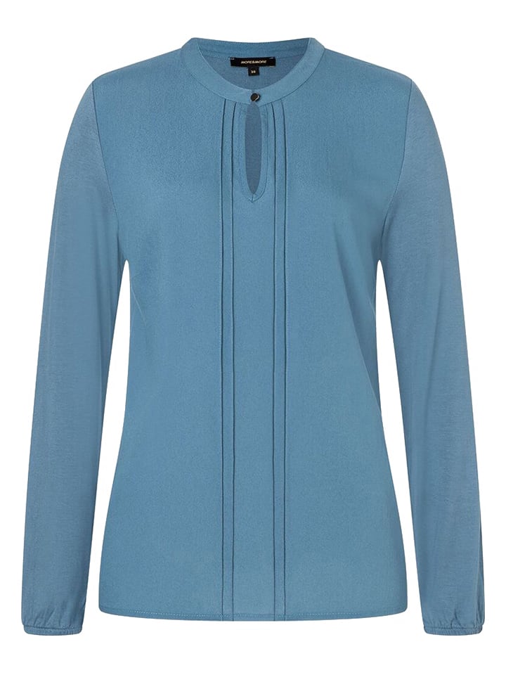 More & More Bluzka w kolorze niebieskim rozmiar: 34