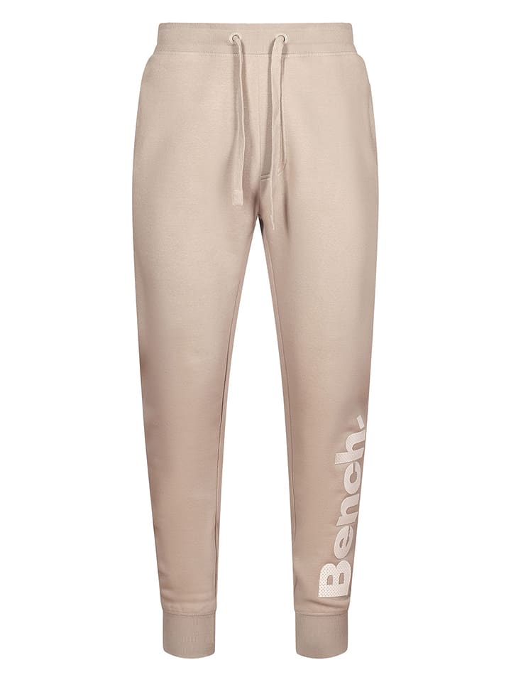 Bench Spodnie dresowe "Stanley" w kolorze beżowym rozmiar: 48