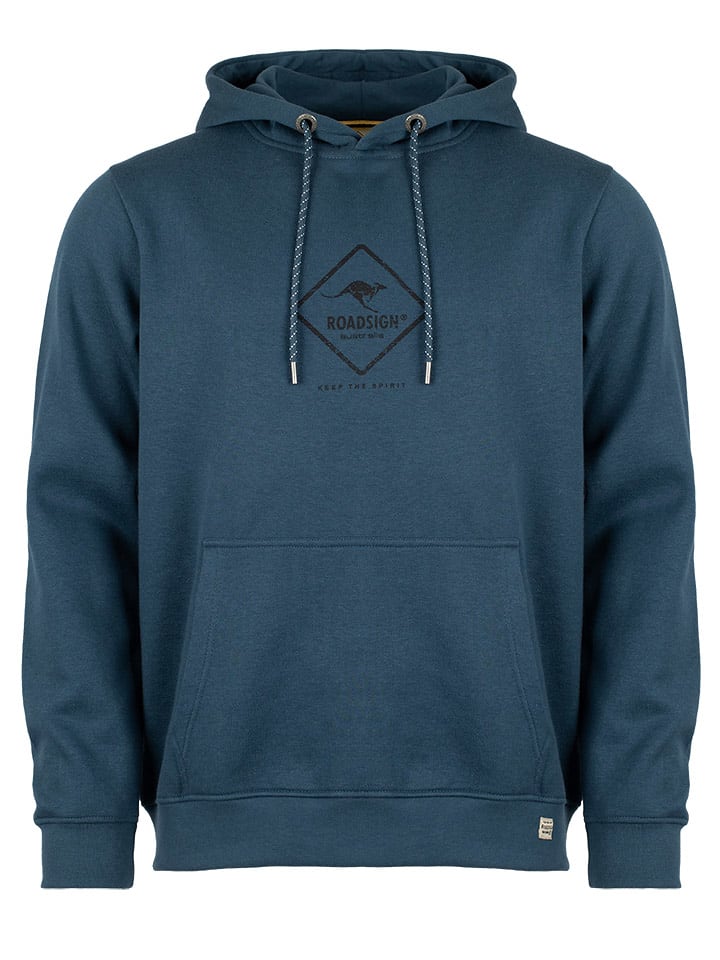 Roadsign Bluza w kolorze niebieskim rozmiar: M
