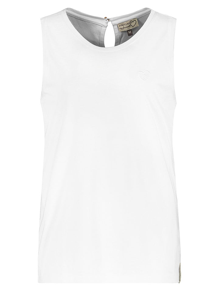 Eight2Nine Top w kolorze białym rozmiar: S