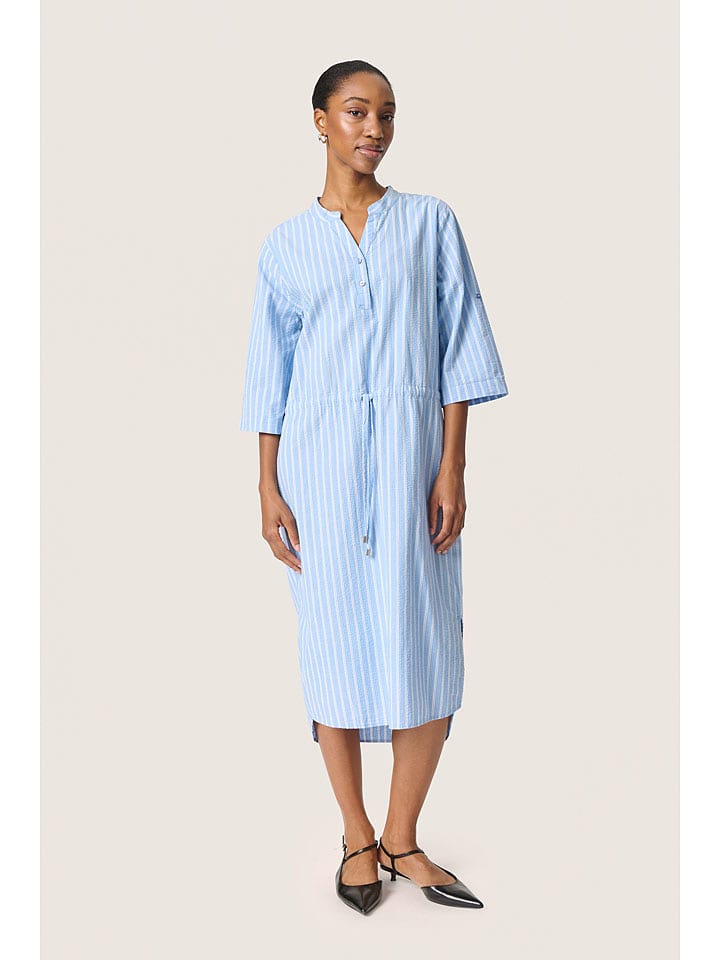 Soaked in Luxury Sukienka "Anvitte" w kolorze błękitnym rozmiar: XL