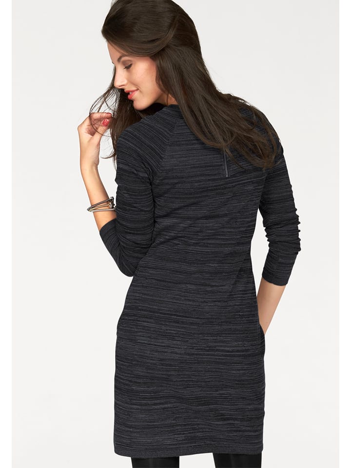 Aniston Sukienka w kolorze antracytowo-czarnym rozmiar: 38