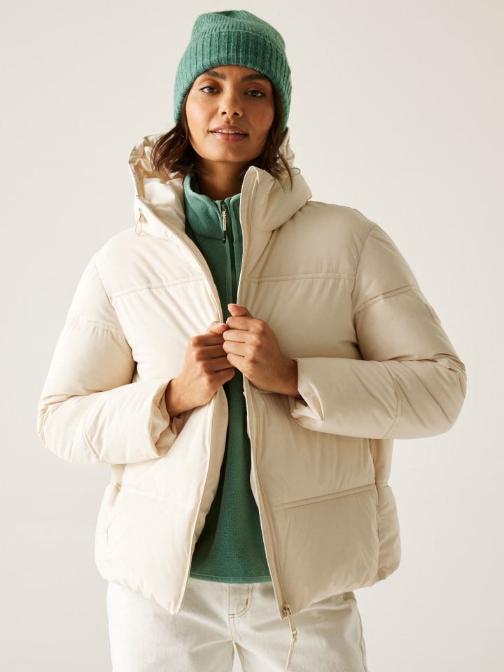 Regatta Kurtka pikowana "Roxienne" w kolorze kremowym rozmiar: 44