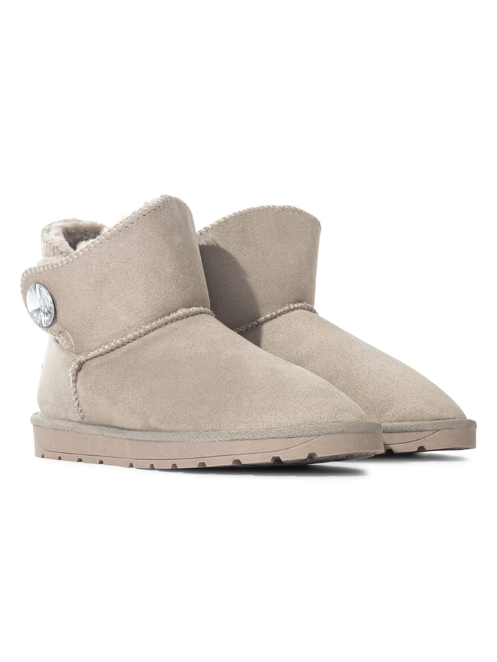 ISLAND BOOT Botki zimowe "Dona" w kolorze beżowym rozmiar: 40