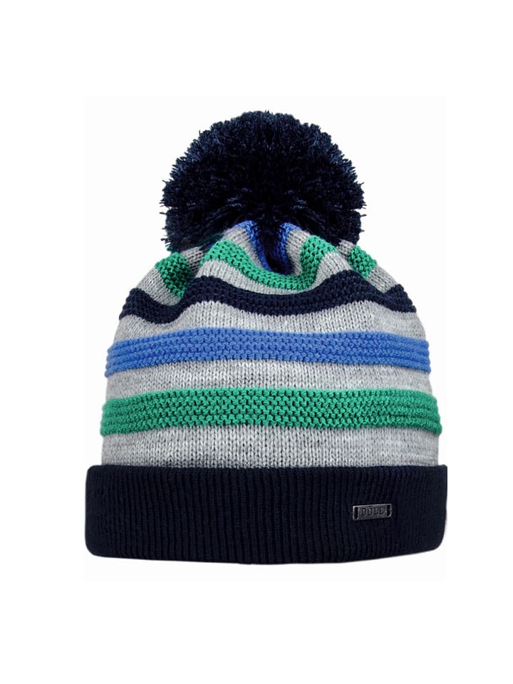 Döll Dzianinowa czapka w kolorze szaro-niebieskim rozmiar: 53