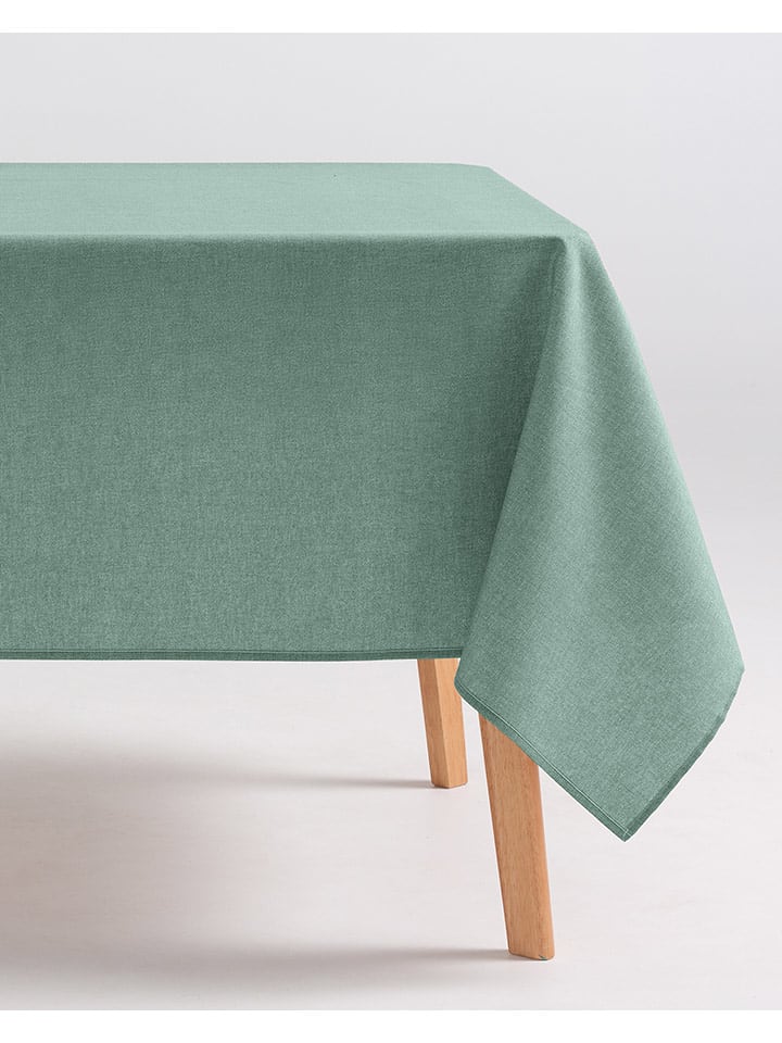 GAMUSI Obrus "Indira" w kolorze turkusowym rozmiar: 135x135 cm