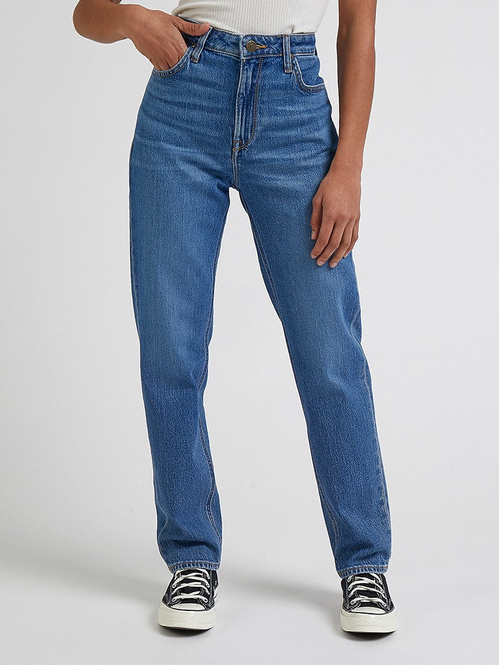 Lee Dżinsy - Tapered fit - w kolorze niebieskim rozmiar: W30/L35