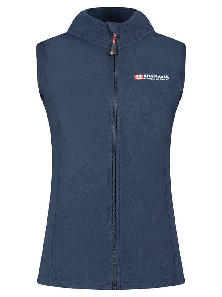 ANAPURNA Kamizelka polarowa "Vugana" w kolorze granatowym rozmiar: M