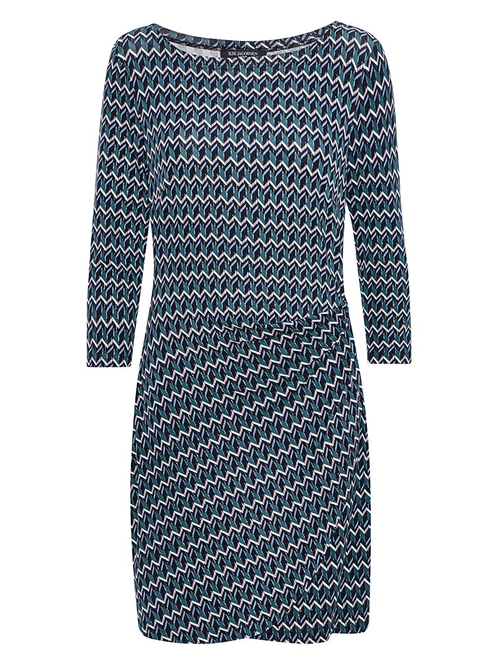 Ilse Jacobsen Sukienka "Elisa Harlekin" w kolorze niebieskim rozmiar: S