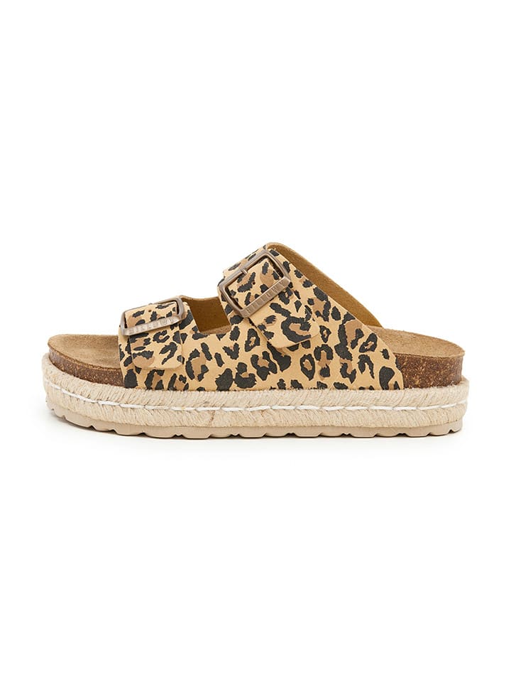 billowy Klapki w kolorze jasnobrązowym rozmiar: 42