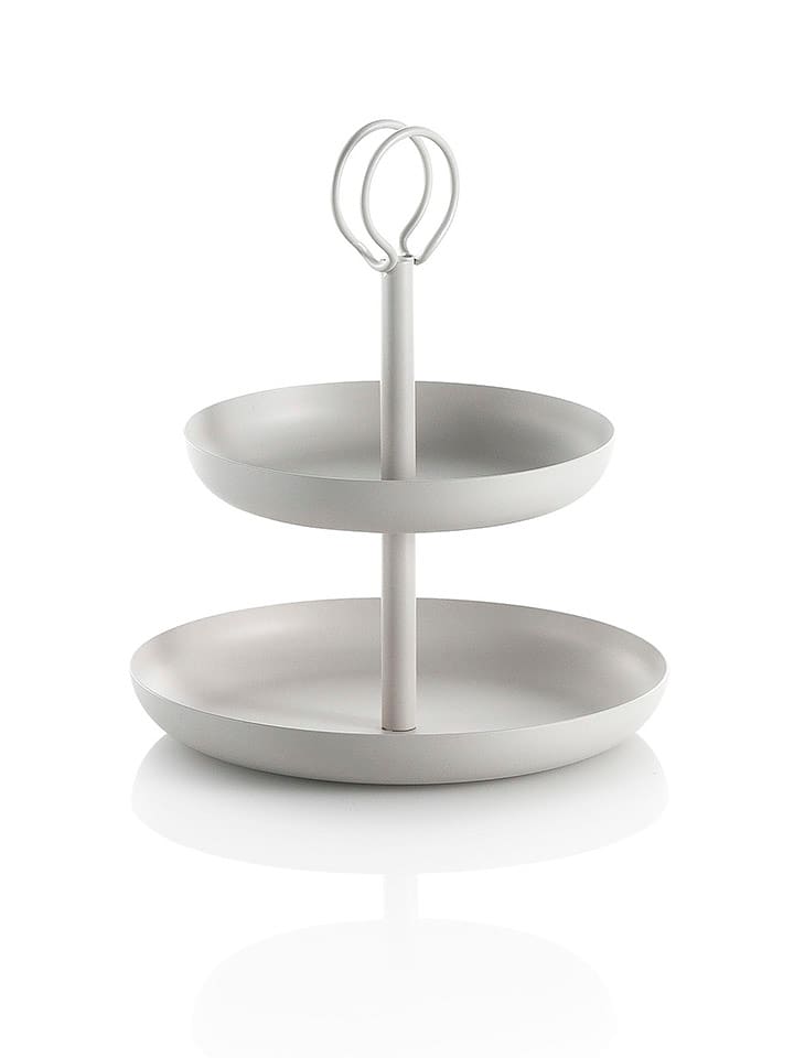 TFT Home Etażerka "Ryo" w kolorze białym - wys. 25 x Ø 20,5 cm rozmiar: onesize