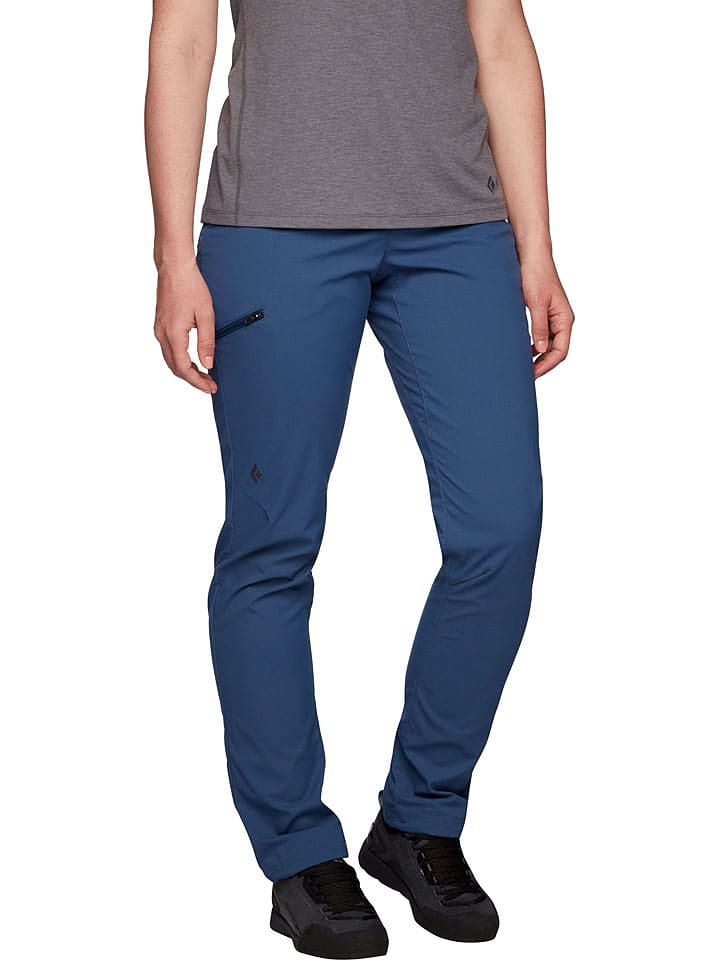 Black Diamond Spodnie softshellowe "Technician Alpine" w kolorze niebieskim rozmiar: L