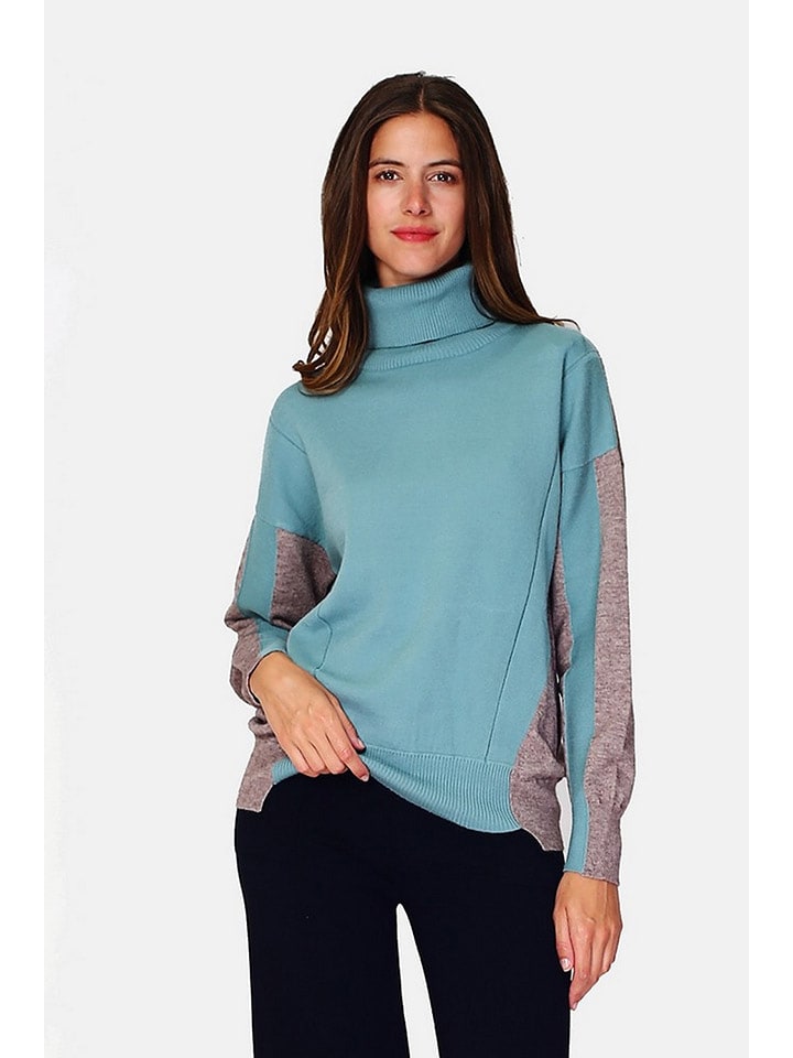 William de Faye Golf w kolorze jasnoszaro-turkusowym rozmiar: 40