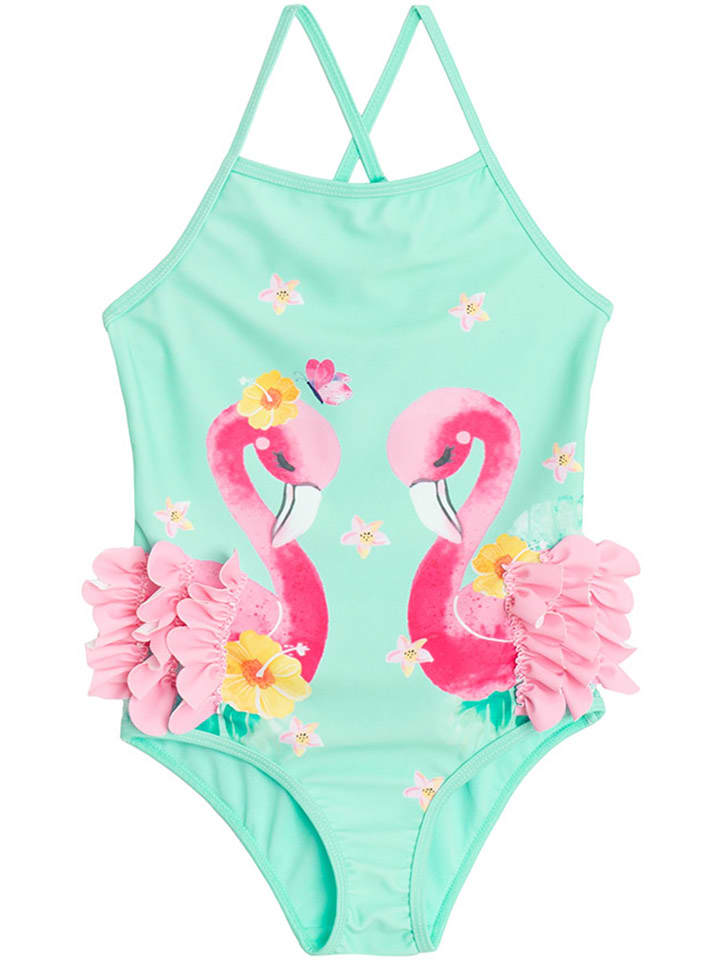 COOL CLUB Strój kąpielowy w kolorze turkusowym rozmiar: 98