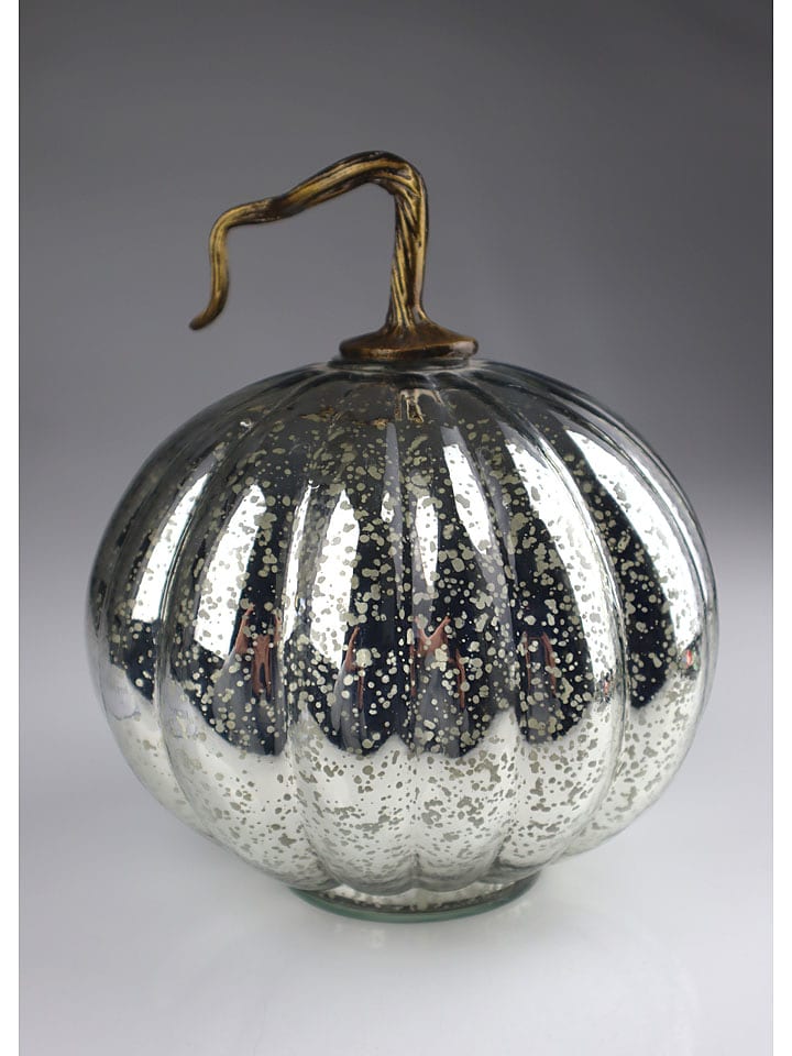 AM Design Figurka dekoracyjna w kolorze srebrnym - wys. 20 x Ø 24 cm rozmiar: onesize