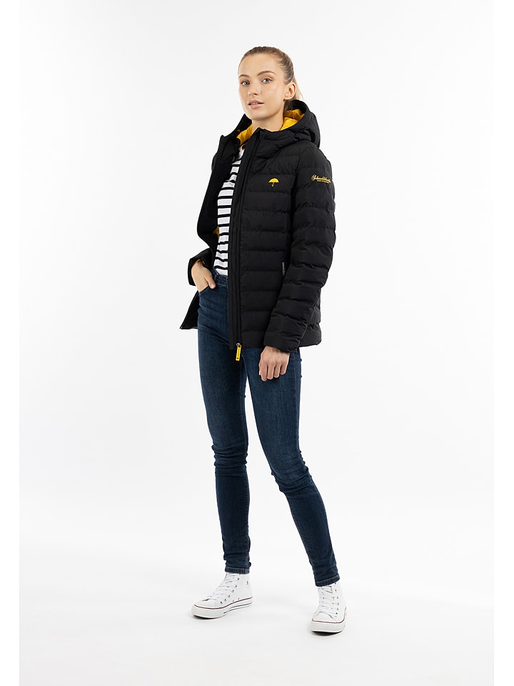 Schmuddelwedda Kurtka pikowana w kolorze czarnym rozmiar: XL