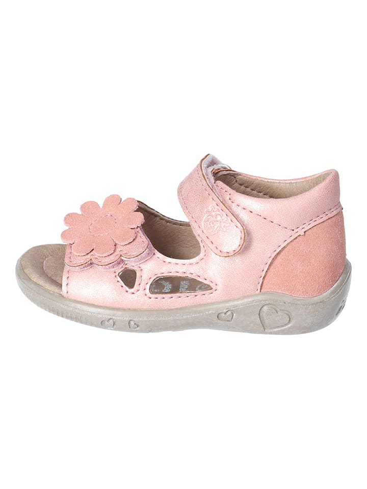 PEPINO Skórzane sandały "Betty" w kolorze jasnoróżowym rozmiar: 26