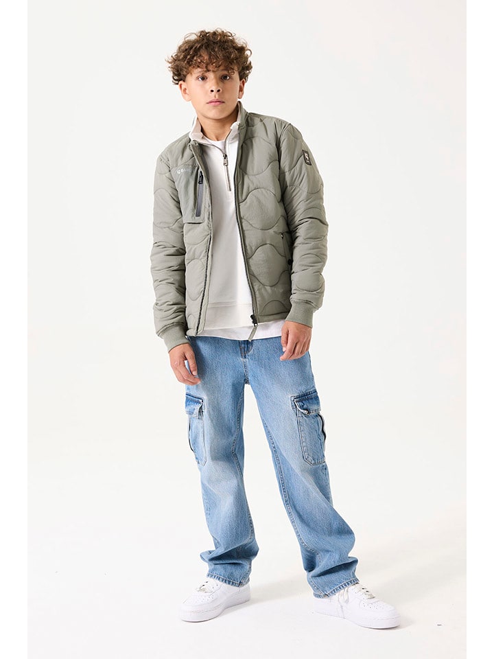 Garcia Kurtka pikowana w kolorze szarym rozmiar: 140/146