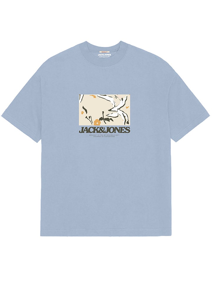 JACK & JONES Junior Koszulka w kolorze błękitnym rozmiar: 152