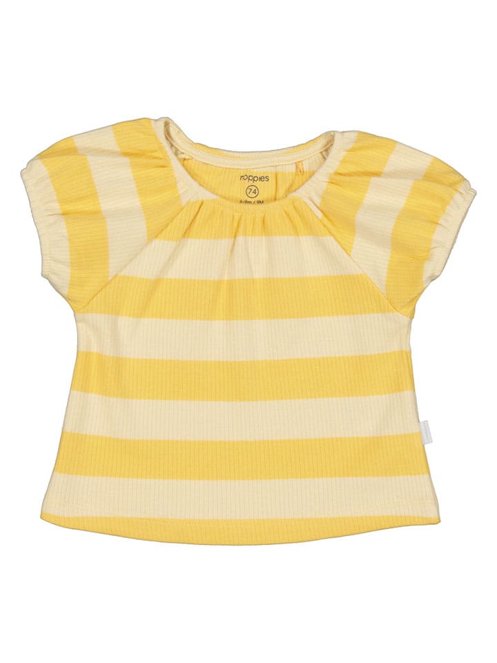 Noppies Koszulka w kolorze żółto-białym rozmiar: 92