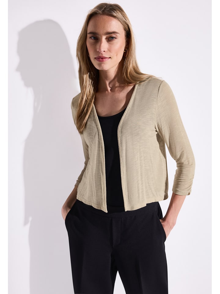 Street One Kardigan w kolorze beżowym rozmiar: 46